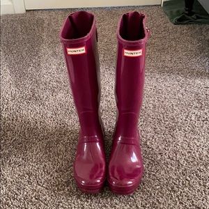 Like new hunter rain boots